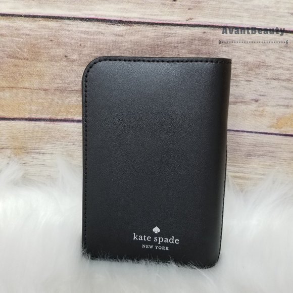 Kate Spade Frosty Penguin Passport Holder Leather - Picture 5 of 9